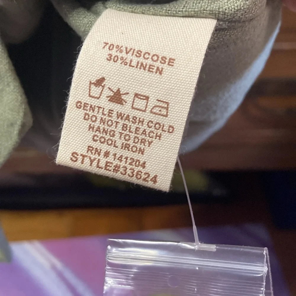 HEM & THREAD Sage Green Button-Down Vest - Picture 7 of 8